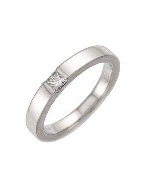 Harry Winston Traffic Accent Ring Diamond Pt Platinum